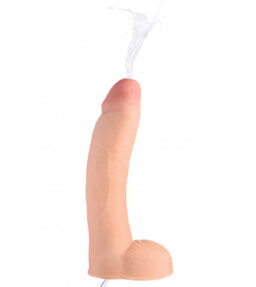 Dual Density Squirting Dildo - 24 cm