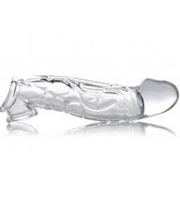 Clear Extender gekrümmte Penis-Hülle