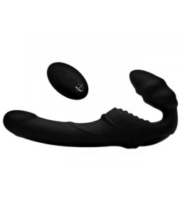 Pro Rider Strapless Strap-on Vibrator - Schwarz