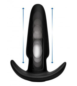 Thump-It Curved Buttplug aus Silikon - Medium