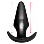 Thump-It Curved Buttplug aus Silikon - Groß