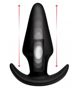 Thump-It Curved Buttplug aus Silikon - Groß