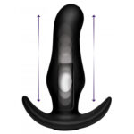 Thump-It Curved Buttplug aus Silikon