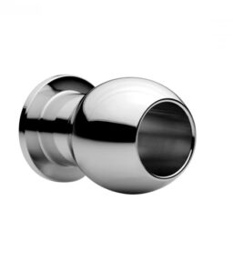 Large Abyss - Hohler Analplug aus Stahl