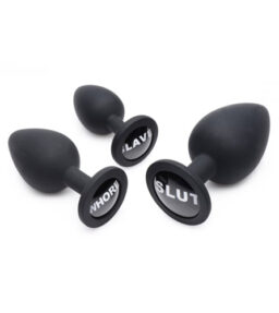Dirty Words Analplug Set