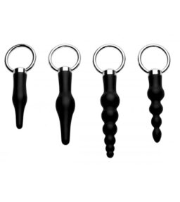 Anal Ringed Rimmer Set aus Silikon