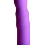 Squeeze-It gewellter Dildo - Lila