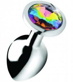 Rainbow Gem Butt Plug - Mittel