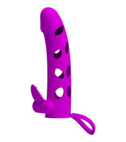 Penishülle mit Klitorisstimulator