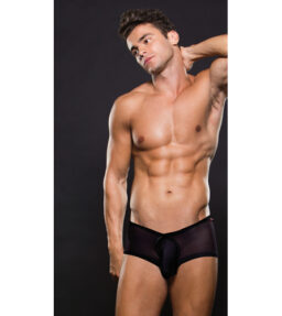Stoff-Boxershorts - Schwarz