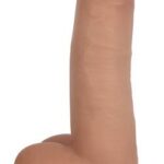 21 cm Realistischer Dildo mit Hodensack - Hautfarben