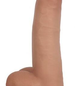 21 cm Realistischer Dildo mit Hodensack - Hautfarben
