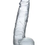 Jock C-Thru Transparenter Dildo - 23 cm