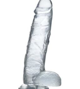 Jock C-Thru Transparenter Dildo - 23 cm