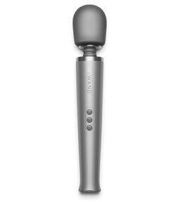Le Wand wiederaufladbarer Massagestab Grau