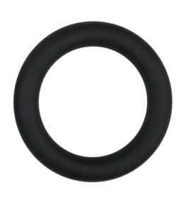 EasyToys Penisring aus Silikon Large in Schwarz