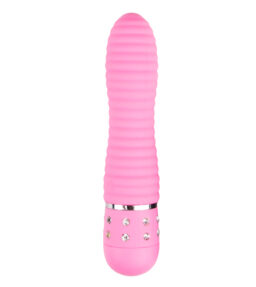 EasyToys Mini-Vibrator geriffelt in Pink
