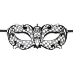EasyToys – Venezianische Maske aus Metall in Schwarz