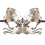 EasyToys – Durchbrochene venezianische Maske in Gold