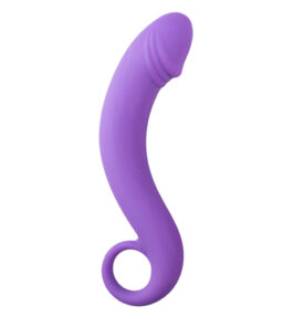 Lila Prostata-Dildo aus Silikon
