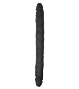 Doppelendiger Dildo - Schwarz