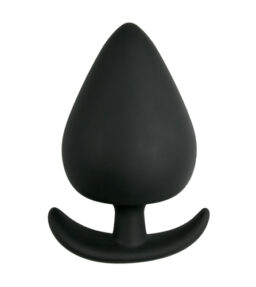 Schwarzer Anker-Buttplug - Schwarz