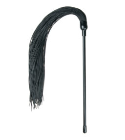 Schwarzer Silikon-Tickler
