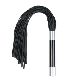 Langer Auspeitscher mit Metallgriff