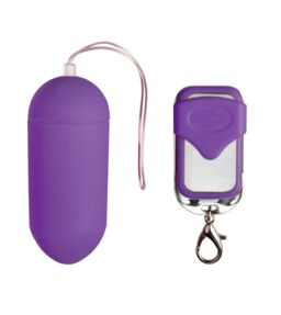 Vibrierendes Ei mit Fernbedienung - Violett