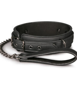 Fetisch-Halsband mit Leine