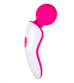 Mini-Wand-Massagegerät - Rosa/Weiß