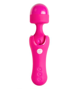 Schmaler kippbarer Wand Vibrator - Pink