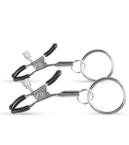Metall Nippelklammern mit Ring
