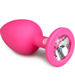 Diamond Analplug klein - pink