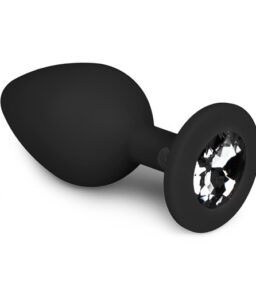 Diamond Analplug mittlgroß - schwarz