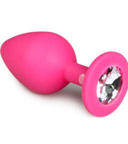 Diamond Analplug mittlgroß - pink