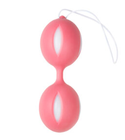 Wiggle Duo Kegel Ball - pink/weiß