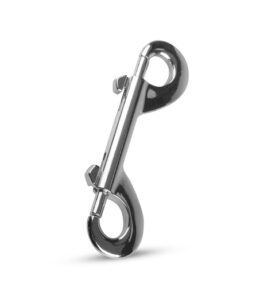 "Doppelclip - silbern