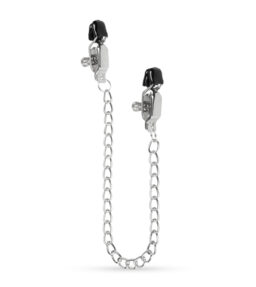 Große Nippelklemmen mit Kette