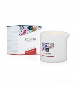 Exotiq Massagekerze Vanille Amber - 60g