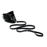 Isabella Sinclaire breites Halsband mit Leine