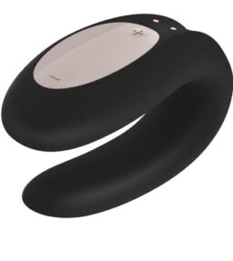 Satisfyer Double Joy Paarvibrator - Schwarz