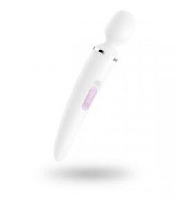 Satisfyer Wand-er Woman - Weiß/Gold