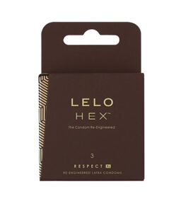 LELO HEX Respect XL - 3 Kondome