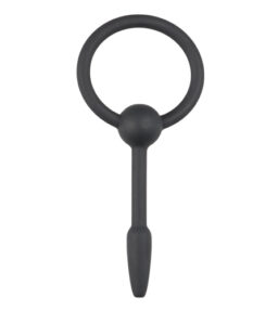 Hohler Penis-Plug mit Griff-Ring