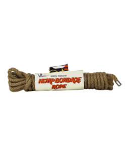 100 % Natürliches Bondage-Hanfseil - 5 Meter