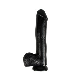 Mighty Midnight 10 Inch Zoll Dildo with Suction Cup