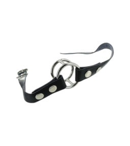 Strikt Leder 'Deep Throat' Knebel
