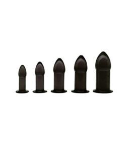 5er Anal Trainer Set - Schwarz