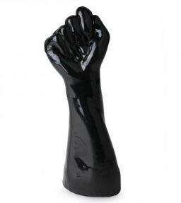 Rise Up Schwarze PVC Fist
